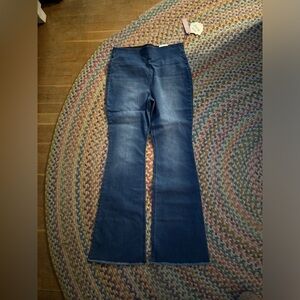 Boho hi rise flare Large - pull on!